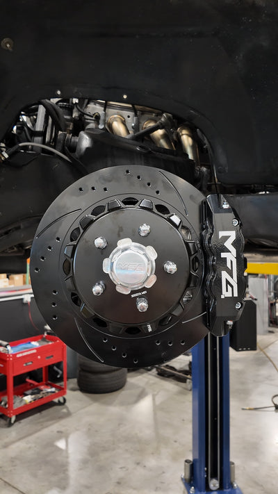 MFG 5-Lug 14" Front Big Brake Kit - 88-98 2wd GM Truck / SUV