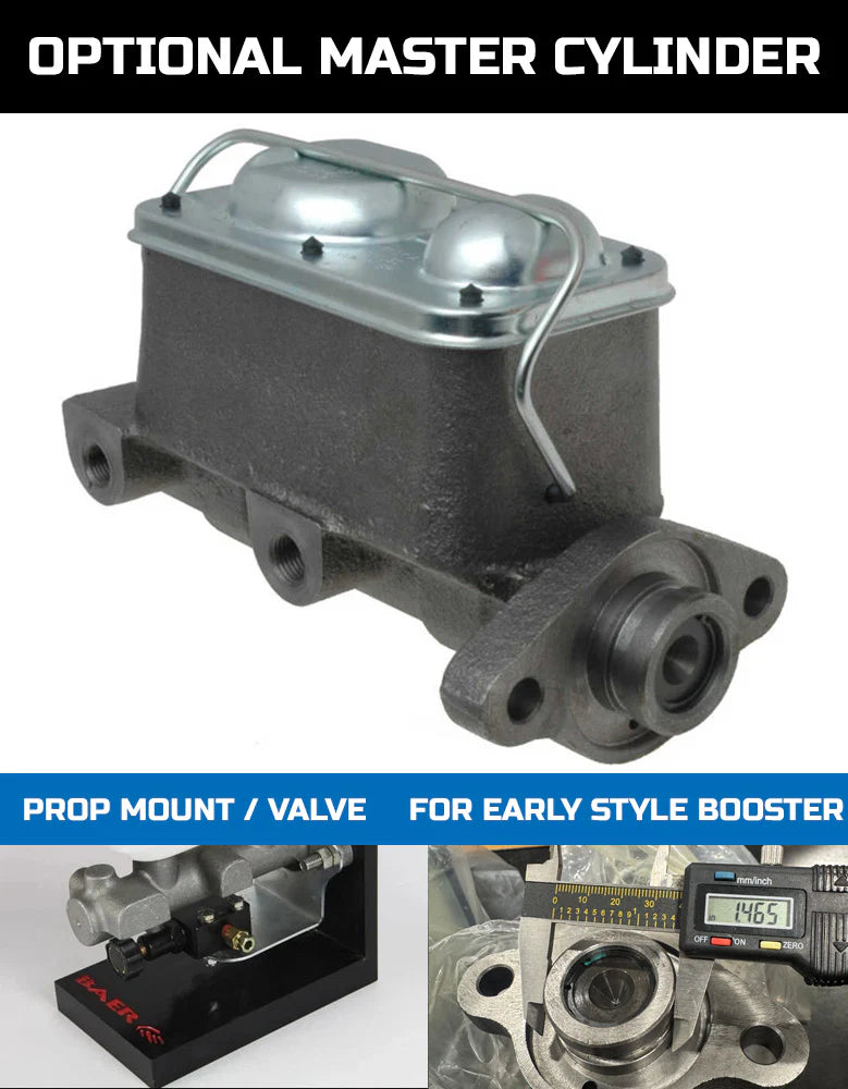 Universal 1.00" Cast Iron Master Cylinder