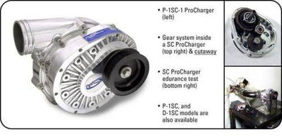 ProCharger P1SC-I Supercharger for Stock Acc. Drive - LS