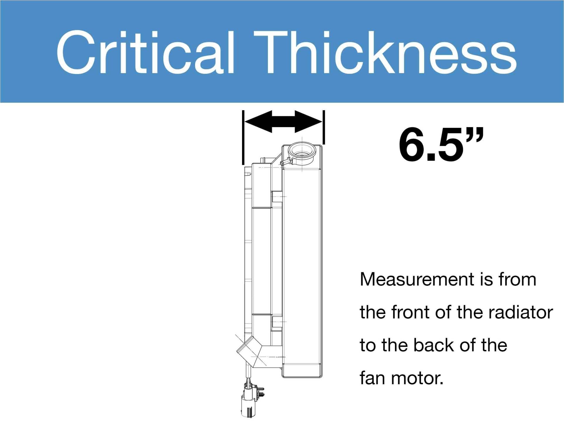 Wizard Cooling Radiator / Fans, LS Swap - 73-87 C10 / 73-91 SUV - Supercharged