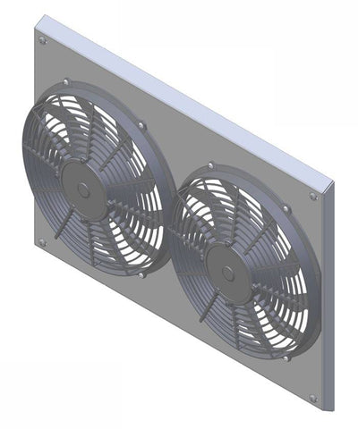 Wizard Cooling Radiator / Fans, LS Swap - 63-66 C10 / 63-66 SUV