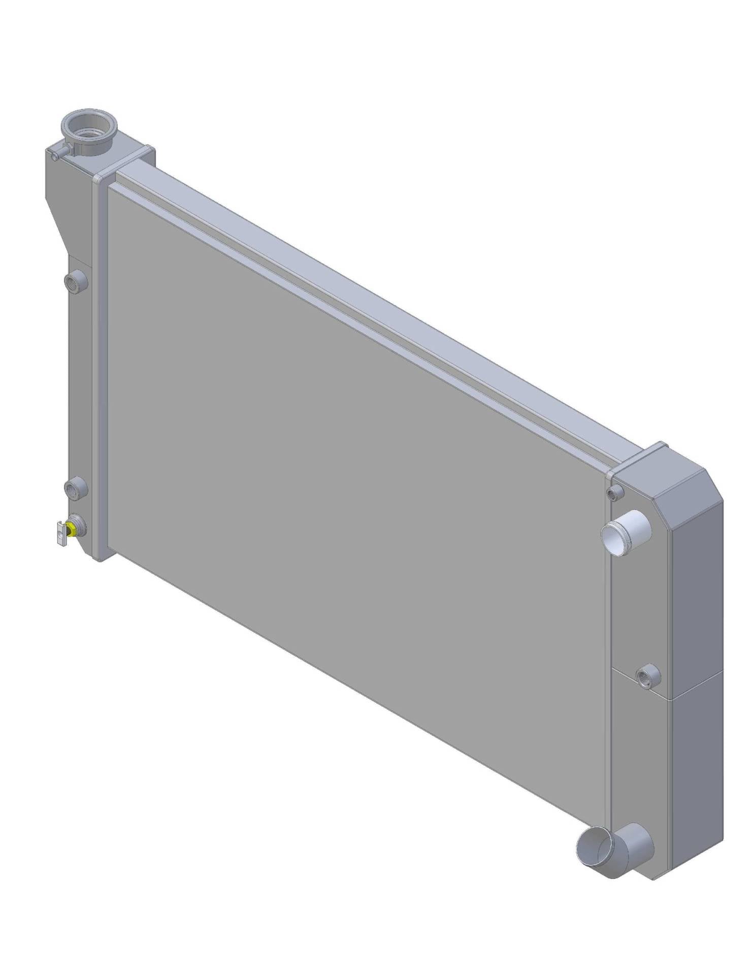 Wizard Cooling Radiator, LS Swap - 67-72 C10 / 67-72 SUV