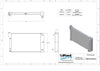 Wizard Cooling Radiator, LS Swap - 67-72 C10 / 67-72 SUV