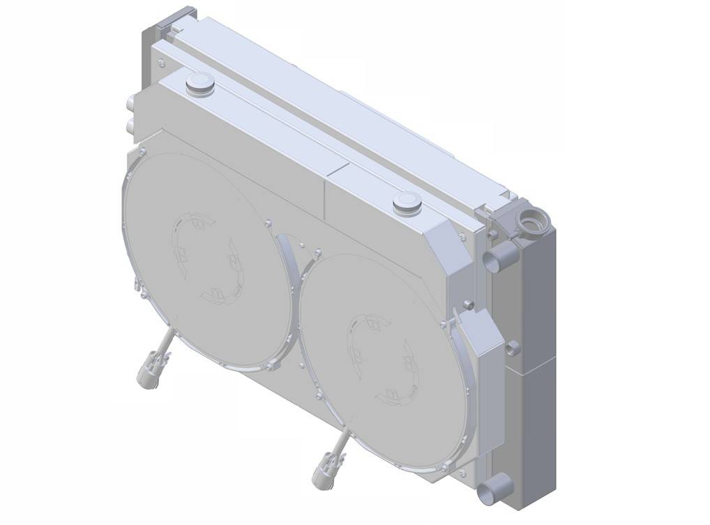 Wizard Cooling Radiator / Fans, LT Swap - 73-87 C10 / 73-91 SUV - Supercharged