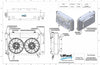 Wizard Cooling Radiator / Fans, LS Swap - 67-72 C10 / 67-72 SUV - Supercharged