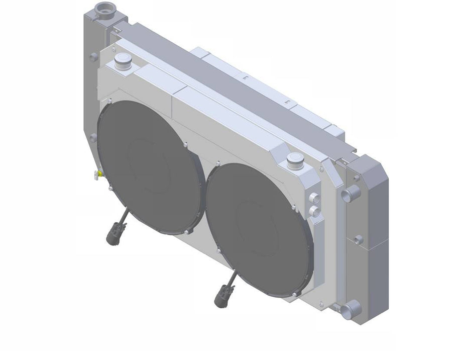 Wizard Cooling Radiator, LS Swap - 88-98 GM Truck / 92-99 SUV - Supercharged