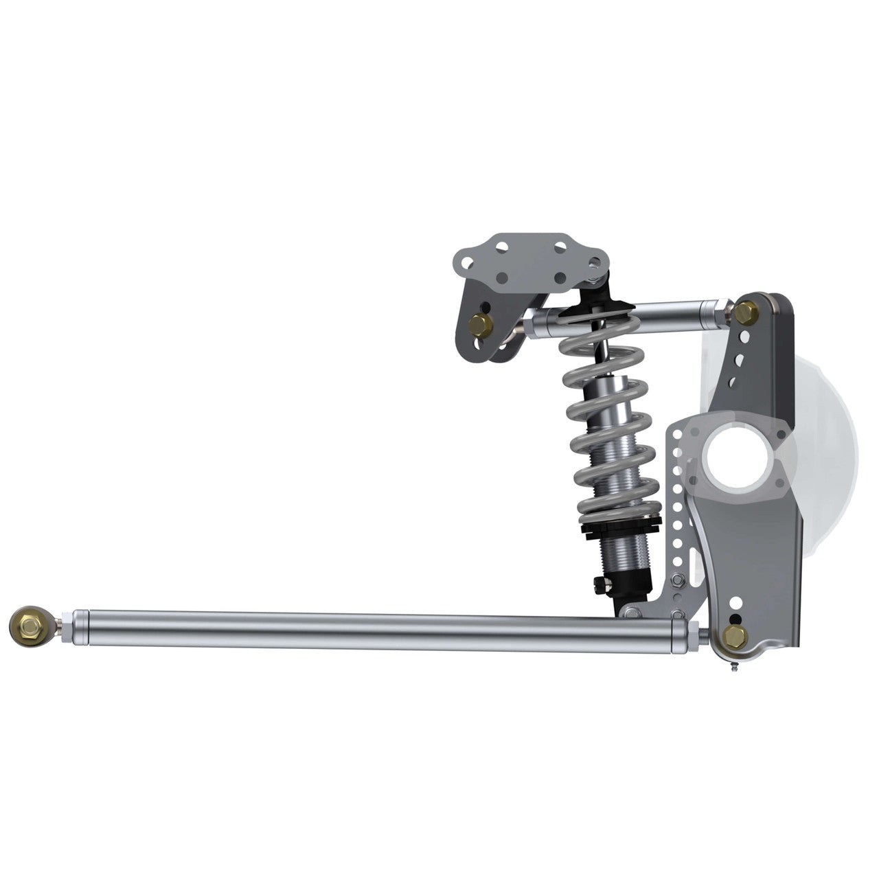 QA1 Triangulated 4-Link w/ Coilovers In Front of Axle