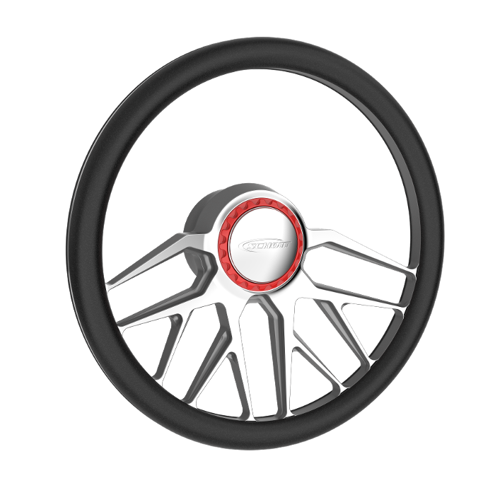 Schott 15" Steering Wheel - Grid