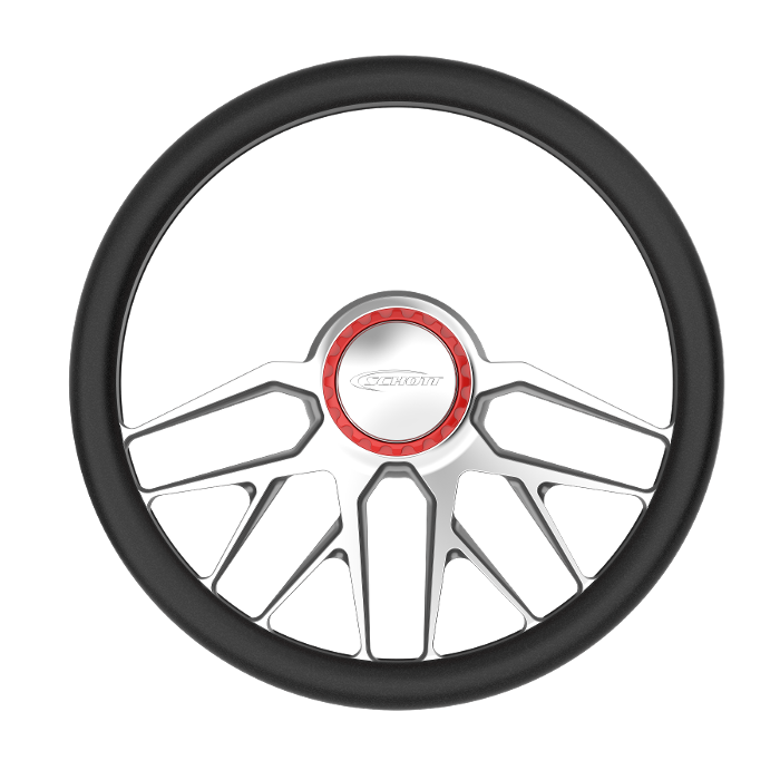 Schott 15" Steering Wheel - Grid