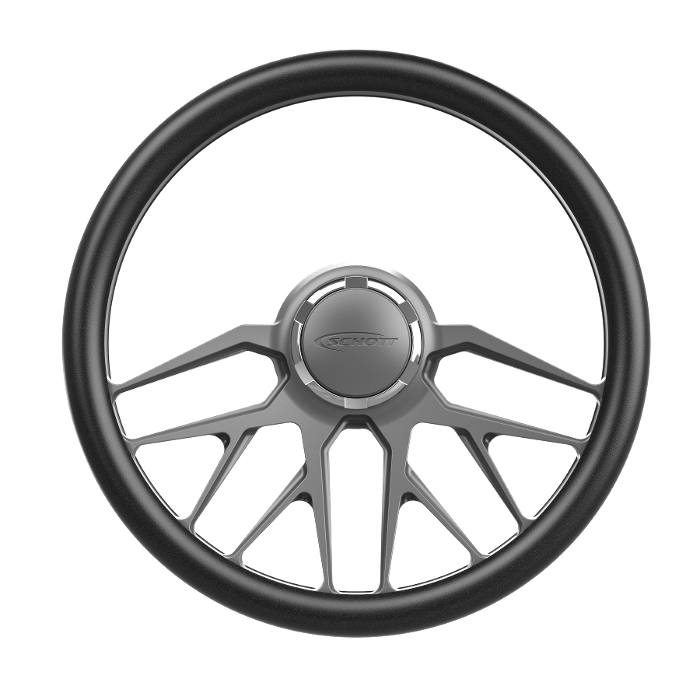 Schott 15" Steering Wheel - Grid