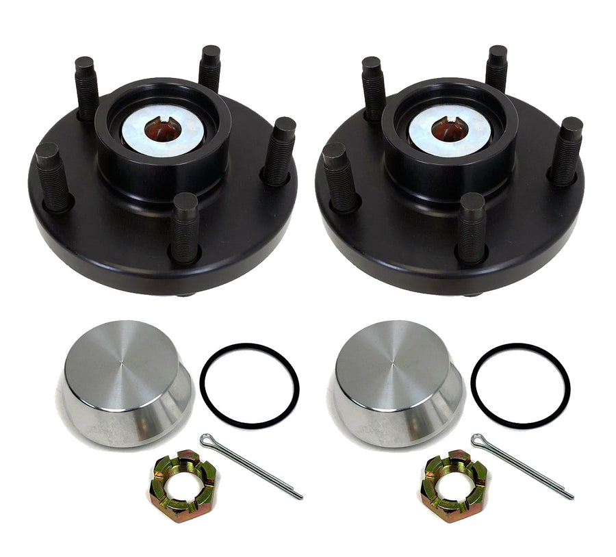 Baer Aluminum Hub Assembly, Pair