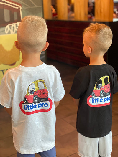 Pro Kids T-Shirt - Cozy Coupe - White