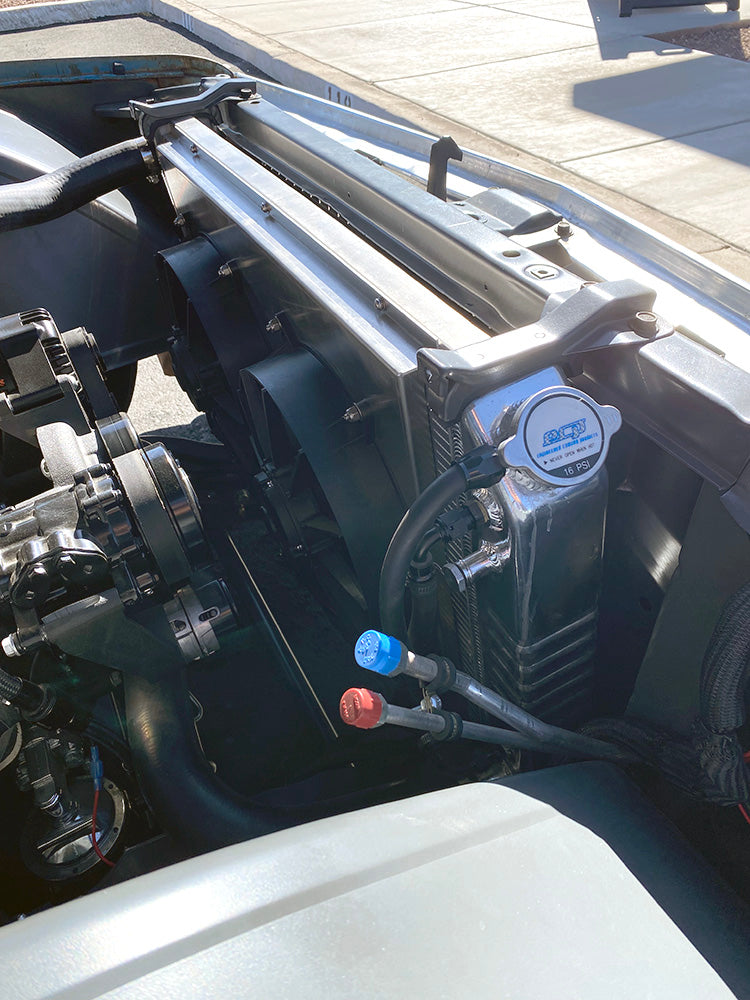 ECP Aluminum Radiator 67-72 C10 6369 - Pro Performance