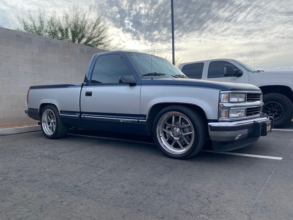 Ridler 610 Gray Set - 88-98 OBS - Staggered 20