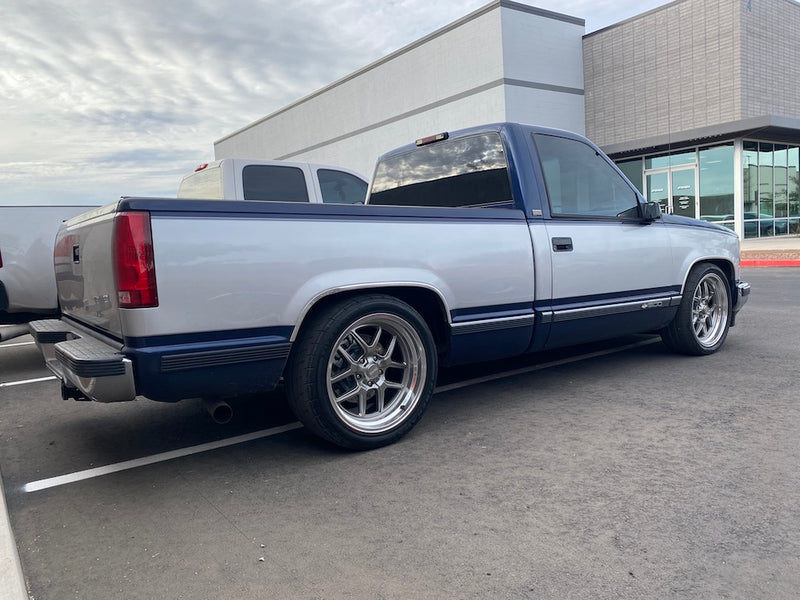 Ridler 610 Gray Set - 88-98 OBS - Staggered 20