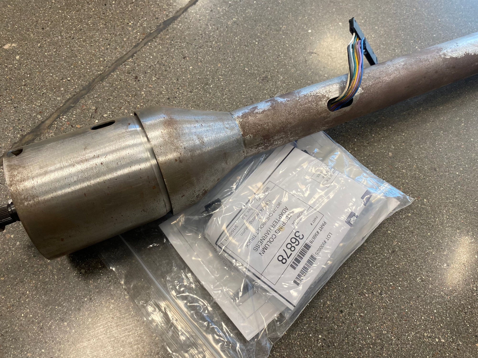 Floor Shift Ididit Steering Column