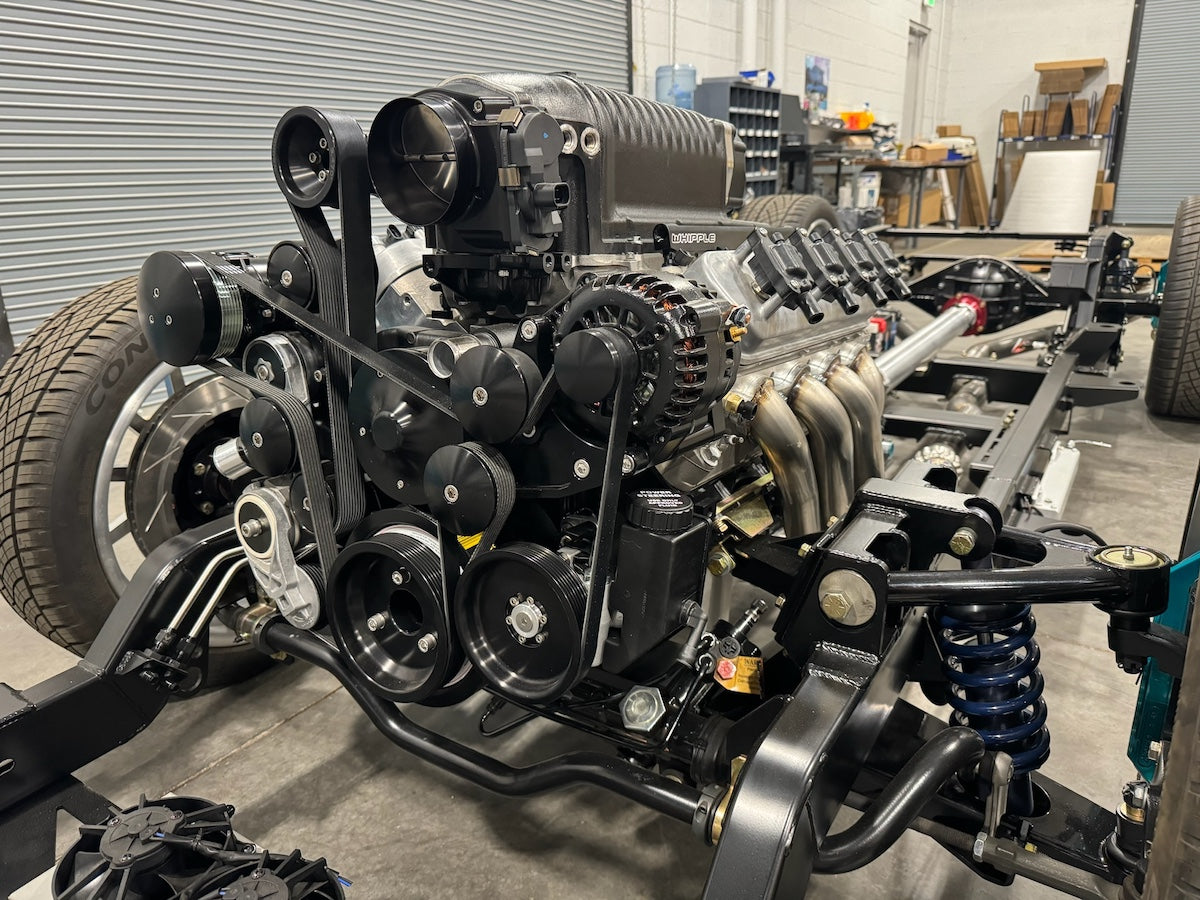 Wegner Accessory Drive - LS (2.9L Whipple, Corvette Offset