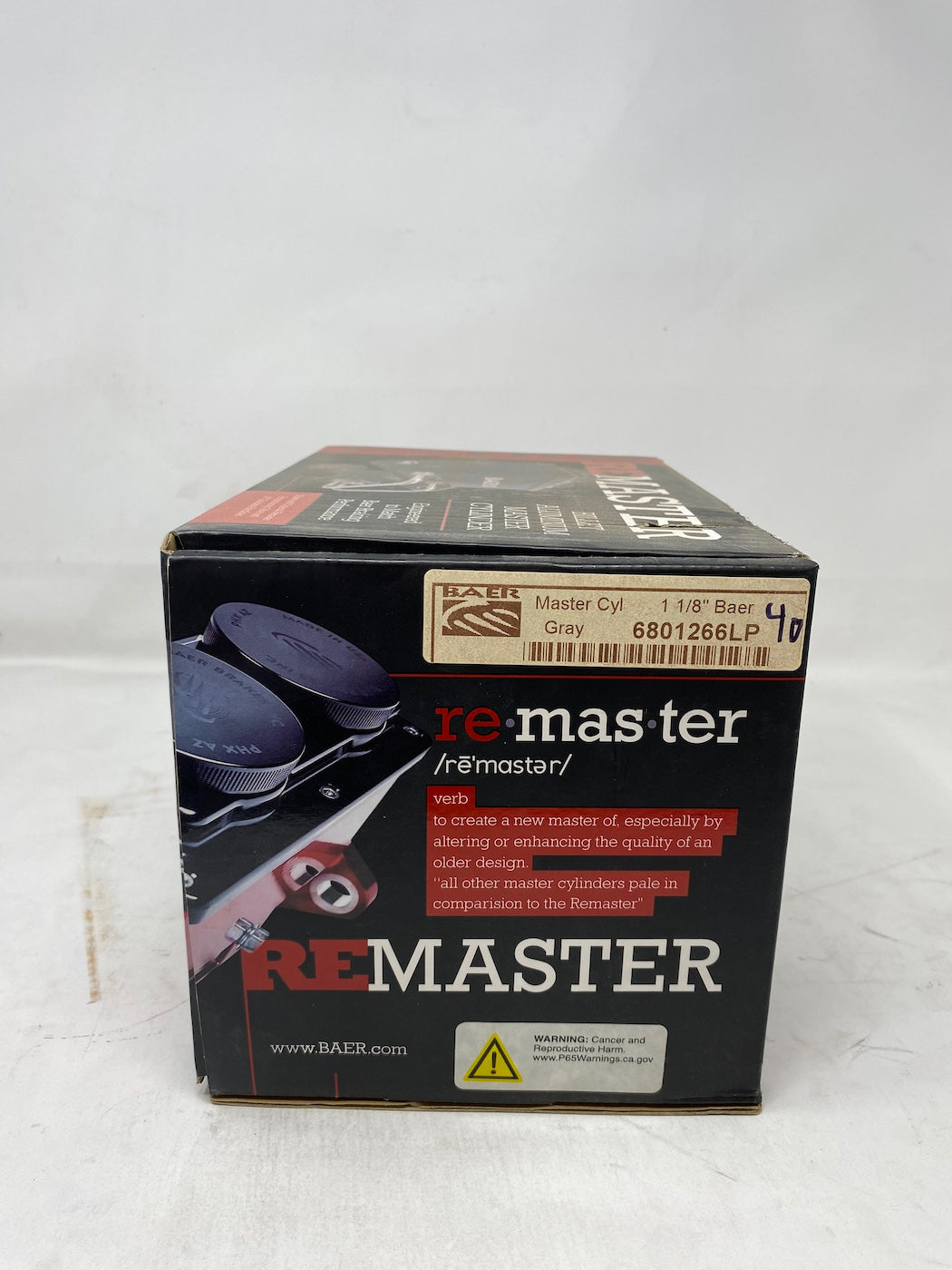 BLEM Remaster (40) - Gray - Left Port - 1-1/8"