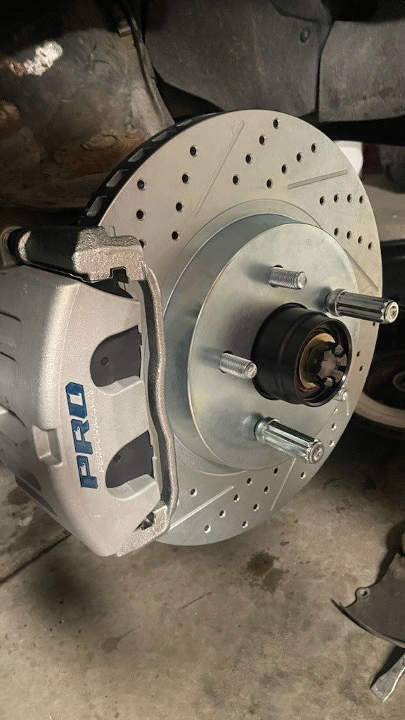 Pro Performance 13"-15" Front Big Brake Kit - C5 Caliper - 63-87 C10