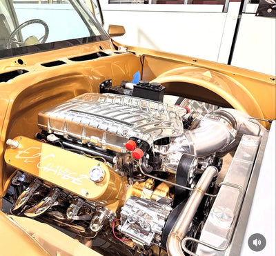 Wizard Cooling Radiator / Fans, LS Swap - 73-87 C10 / 73-91 SUV - Supercharged