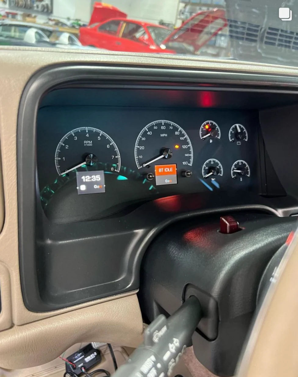 Dakota Digital HDX Gauges - 95-98 GM Truck / 95-99 SUV