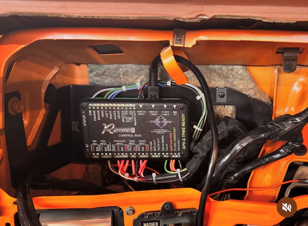 Mounting Bracket for Dakota Digital - 73-87 C10