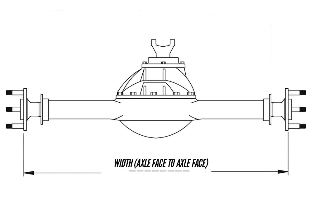 Quick Performance Rear End w/ 3rd Member - 88-98 GM Truck / 92-99 SUV