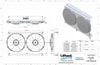 Wizard Cooling Radiator / Fans - 67-72 C10 / 67-72 SUV