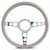 Eddie Motorsports Steering Wheels, Polished Racer - 15"