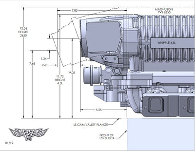 Wegner Accessory Drive - LS (2650 Magnuson, Camaro Offset)