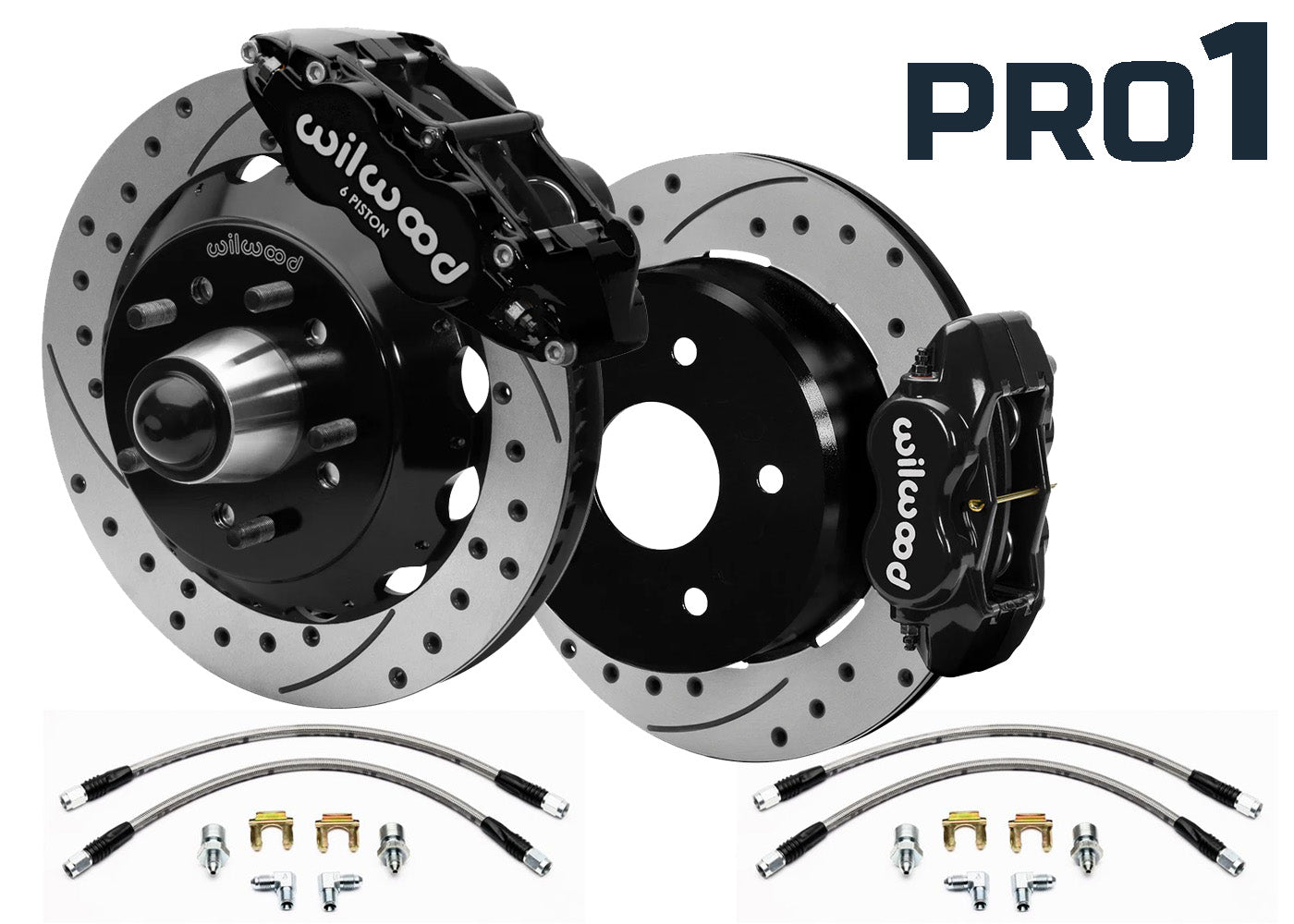 Pro1 Wilwood 88-98 Truck/SUV 13" / 12" Brake Kit
