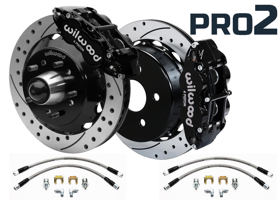 Pro2 Wilwood 88-98 Truck/SUV 14" / 13" Brake Kit