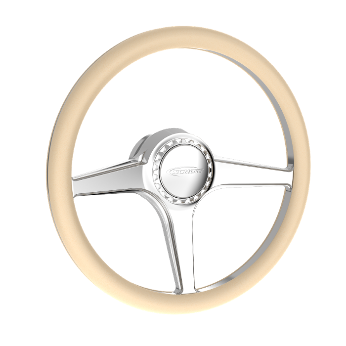Schott 15" Steering Wheel - Rail