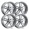 Ridler 608 Gray Set - 63-87 OBS - Staggered 20"