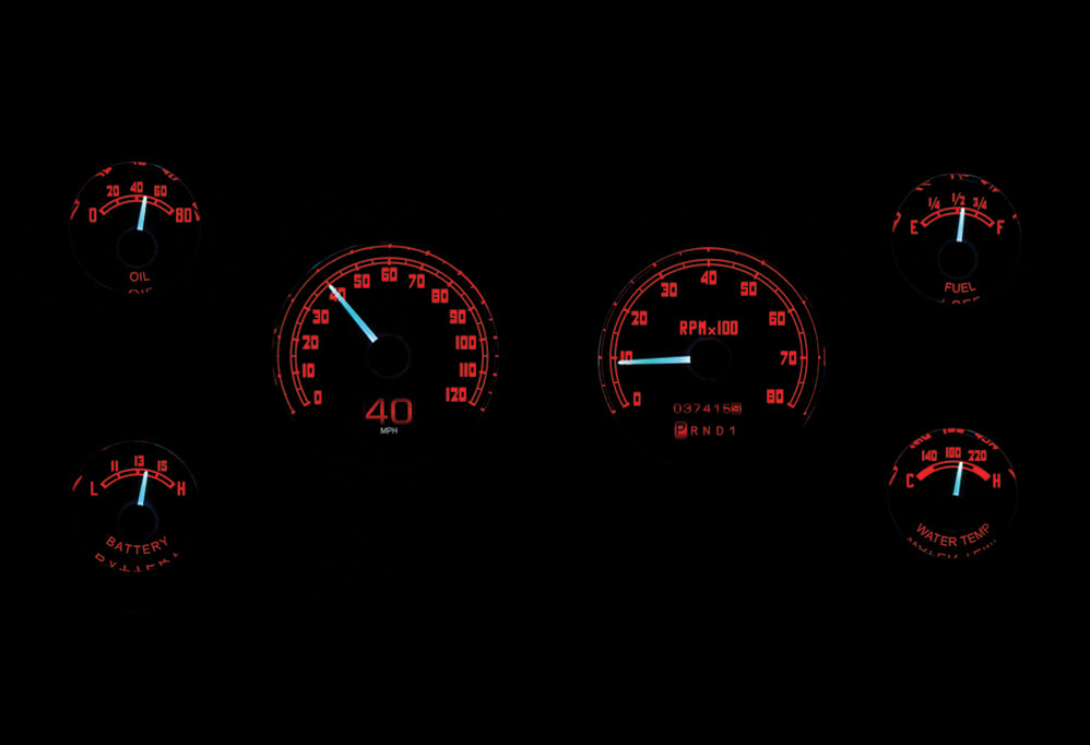 Dakota Digital RTX Gauges - 1955-59 GMC Truck