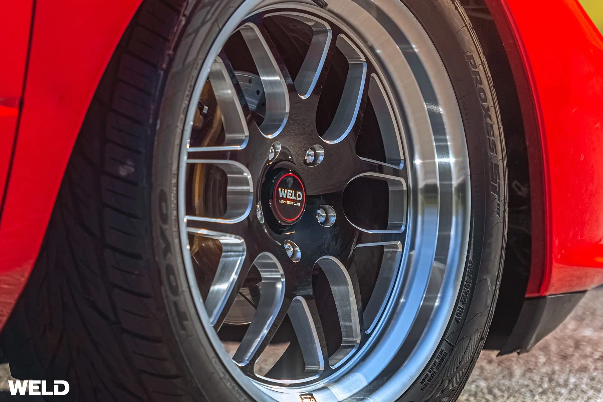 Weld Racing Solana - S110 Gloss Black Milled