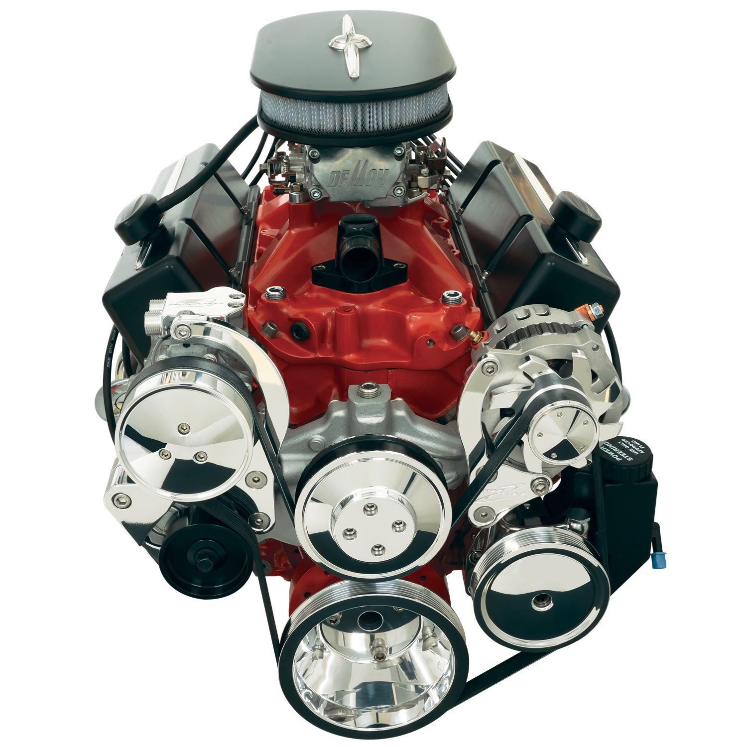 Billet Specialties STREET TRAC SERPENTINE SYSTEM - SBC