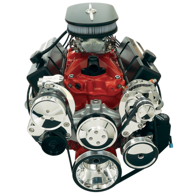 Billet Specialties STREET TRAC SERPENTINE SYSTEM - SBC