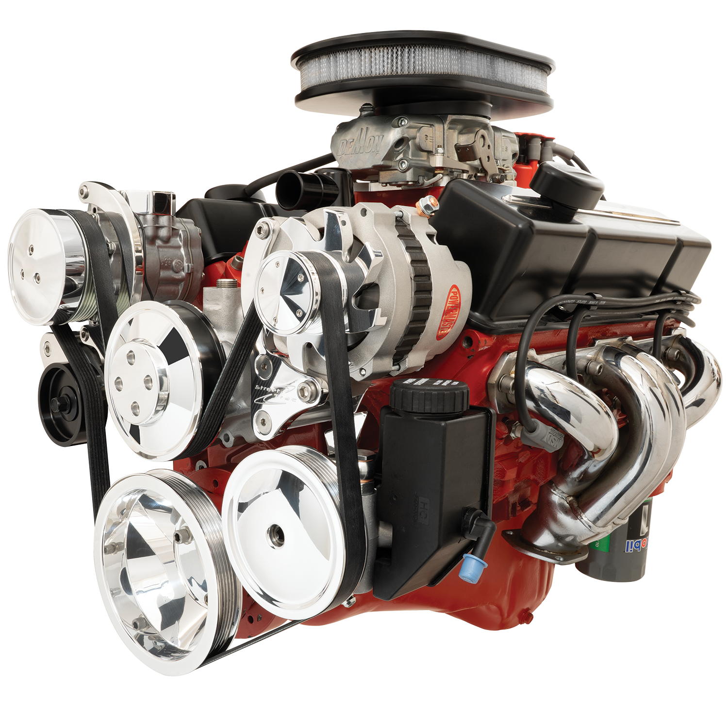 Billet Specialties STREET TRAC SERPENTINE SYSTEM - SBC