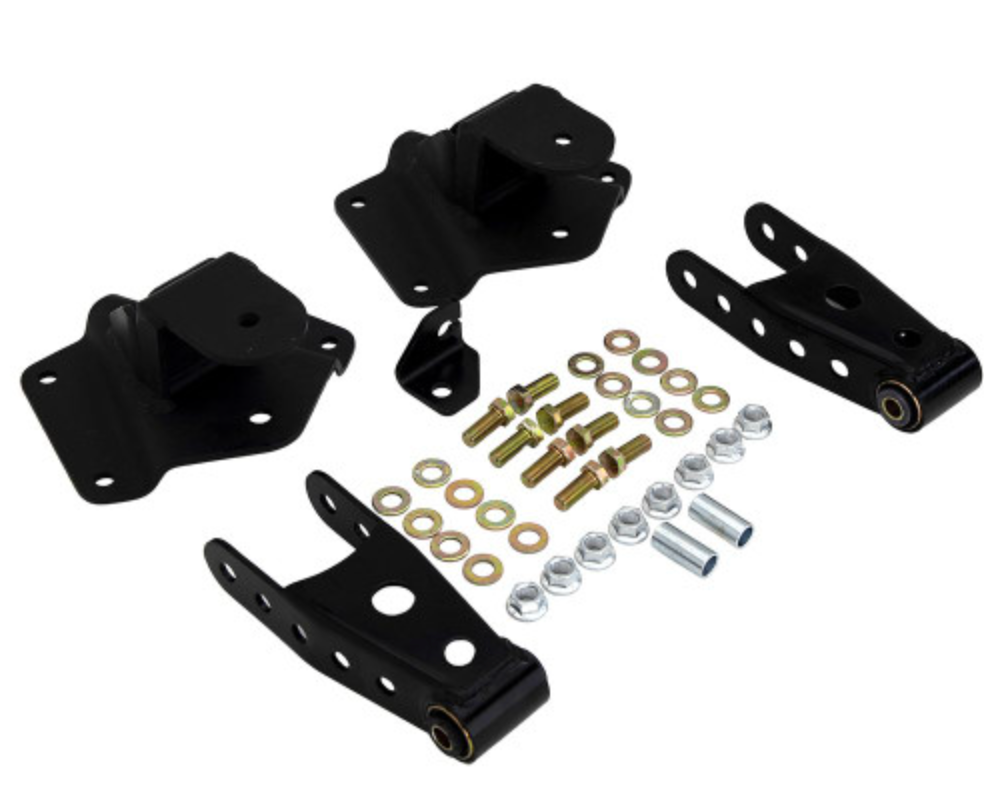 95-99 GM SUV 4 Door 4" Rear Shackle And Hanger