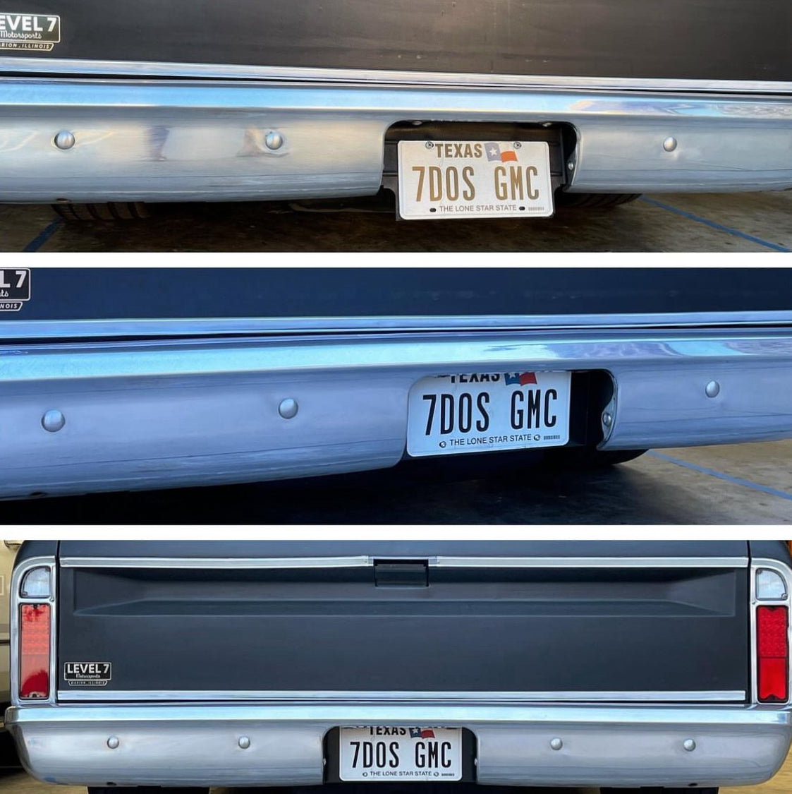 Hart Fab Tucked License Plate Box - 67-72 C10