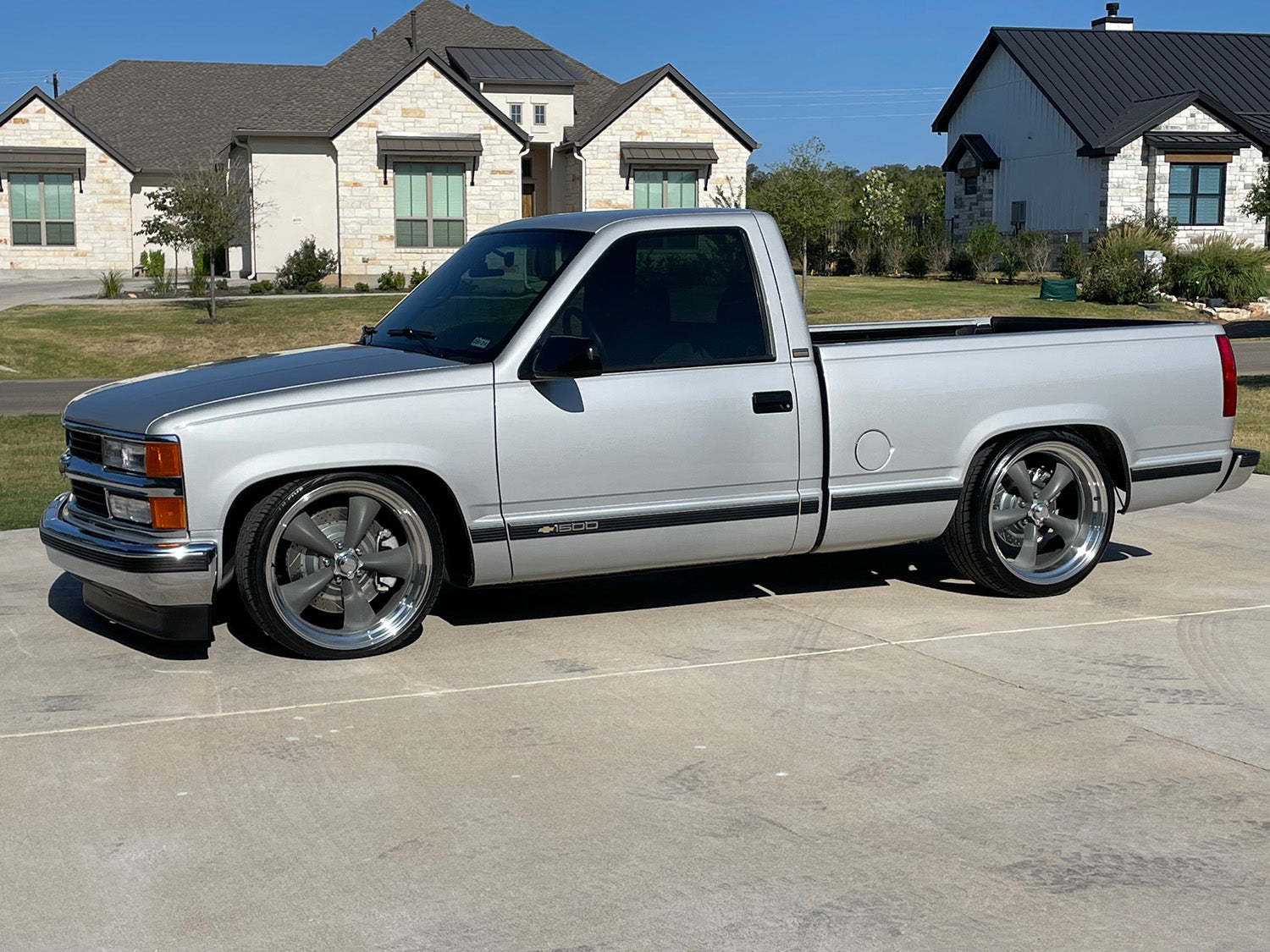 American Racing VN215 Torq Thrust Set - 88-98 OBS - Staggered 20"-22"