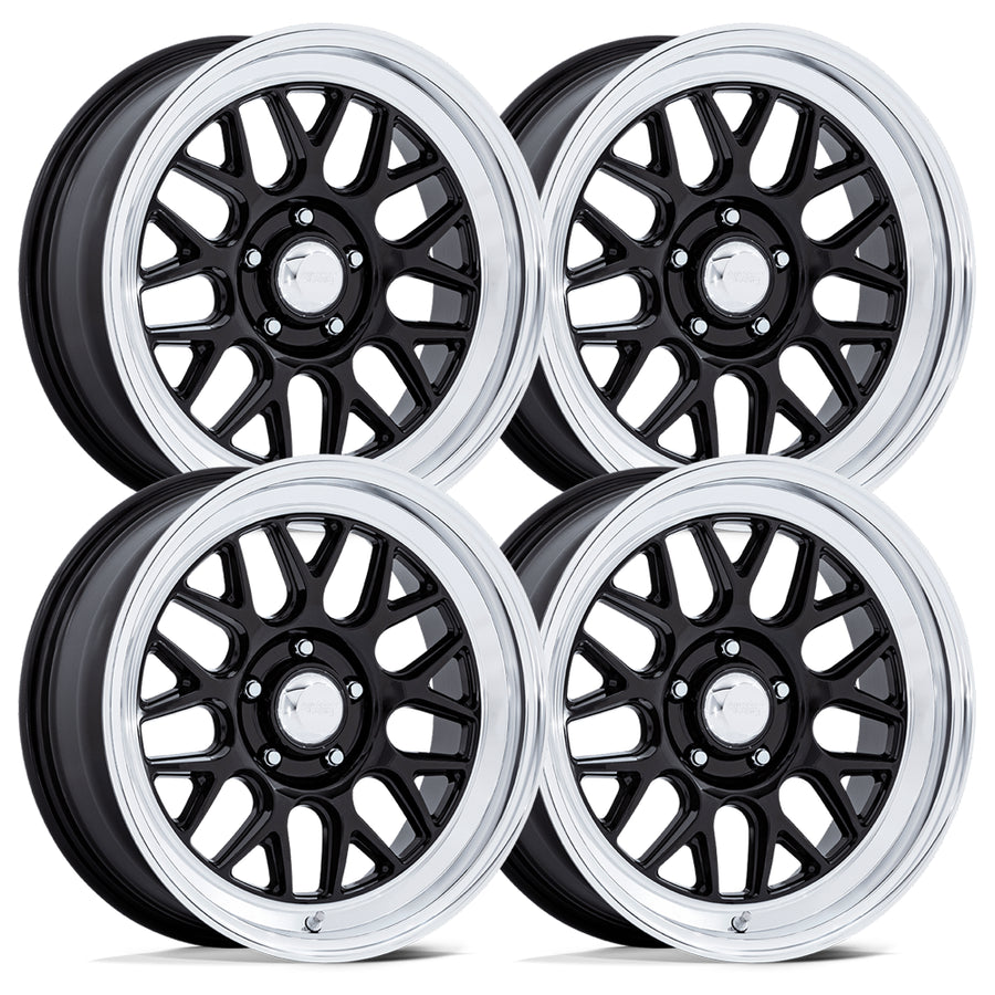 American Racing VN516 G-Force Black - 63-87 C10 - Staggered 20"
