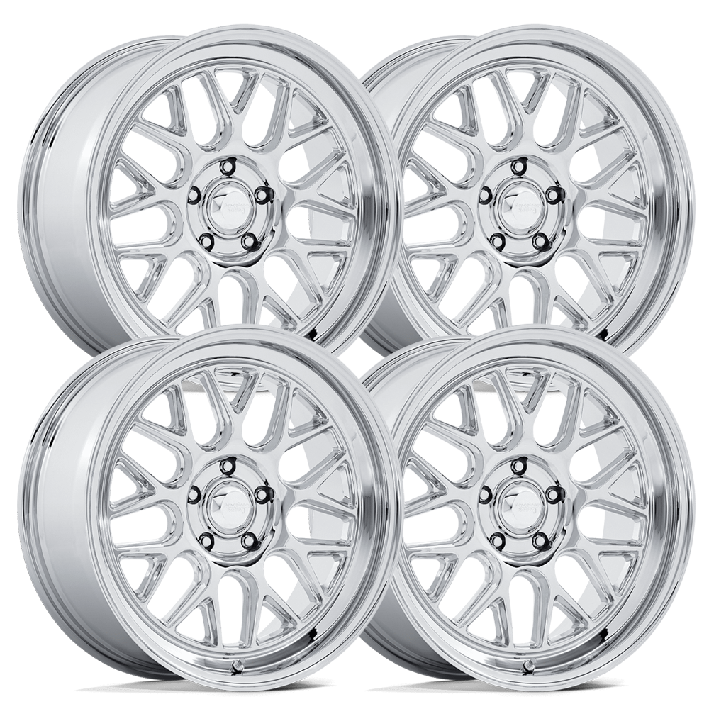 American Racing VN516 G-Force Chrome - 88-98 OBS - Staggered 20"