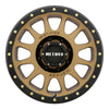 Method MR305 NV 18x9 +18mm Offset 8x170 130.81mm CB Method Bronze/Black Street Loc Wheel