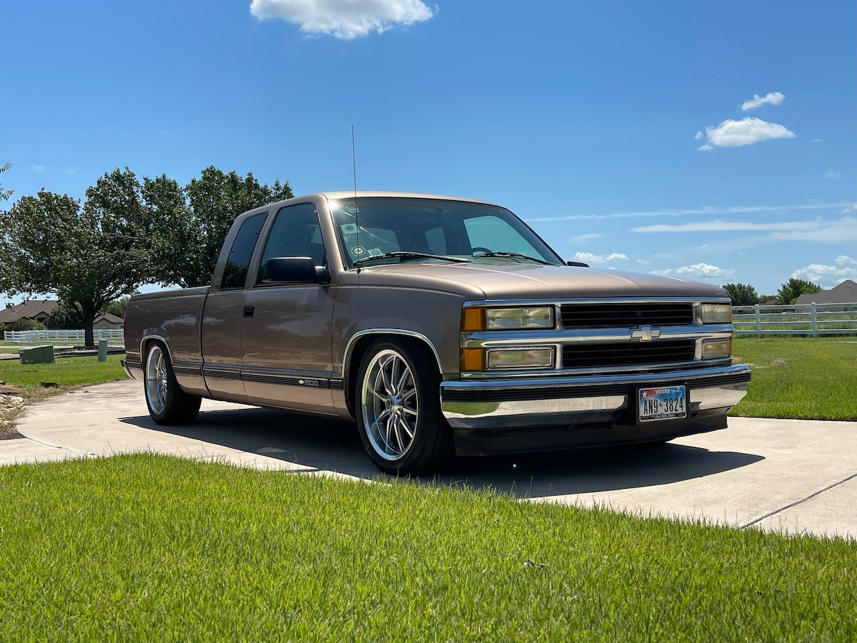 React 2" Modular Drop Spindles - 88-98 C1500 / 92-99 SUV