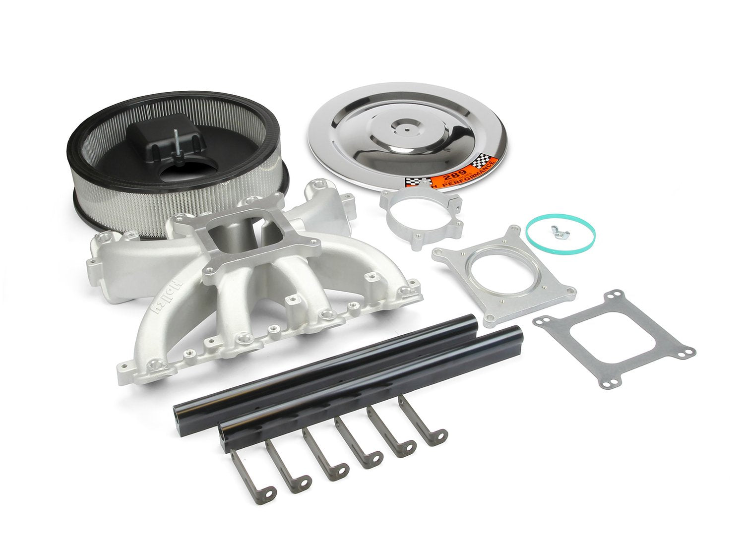 Lokar Ford 289 Style Intake Kit - Cathedral Port