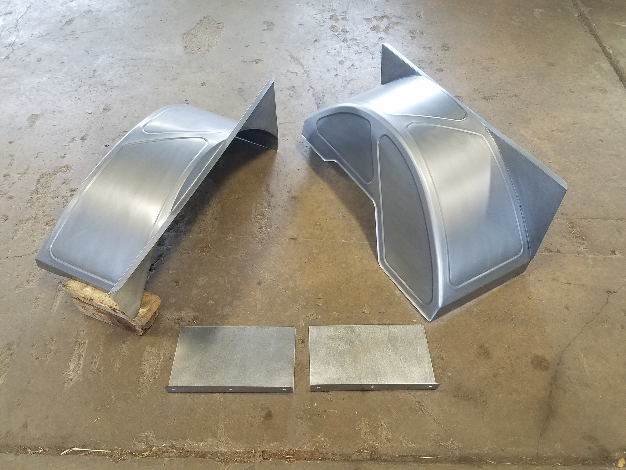 Hart Fab Inner Fenders for 22" Wheel - 67-72 C10