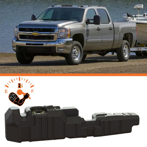 Titan Fuel Tank, Duramax, Short Bed - 11-16 GM 2500/3500