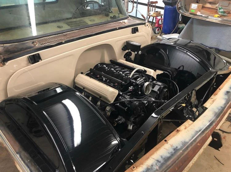 Hart Fab Inner Fenders for 22" Wheel - 60-66 C10